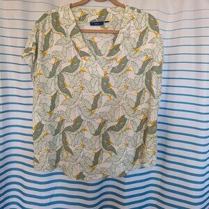 Apt 9 Notched Neck Blouse